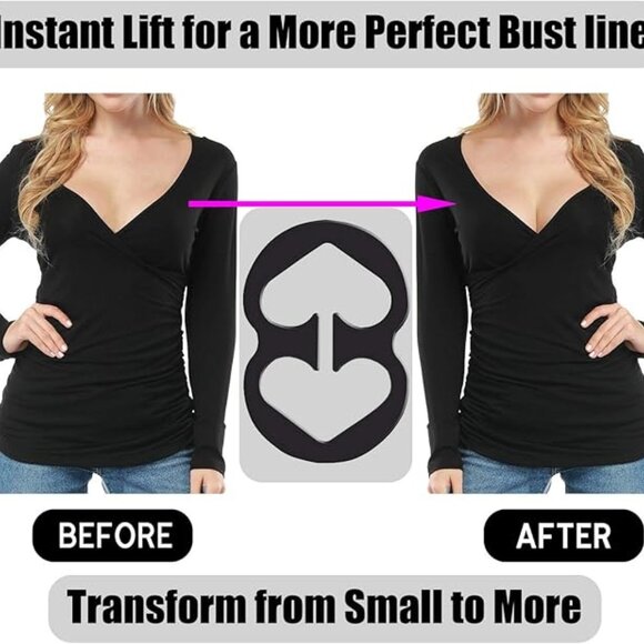 Bra Strap Holder Clips for Racerback, Conceal & Hide Straps, Cleavage Control - Picture 3 of 6